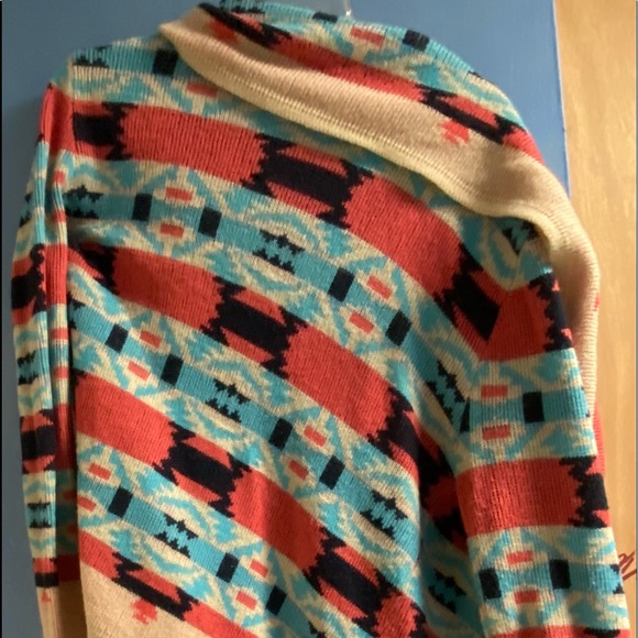 B-sharp Native American inspired mohair sweater - Picture 4 of 6